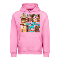 Fuchsia Pink pumpkin spice everything nice Urban Hoodie - AdoDesignShop