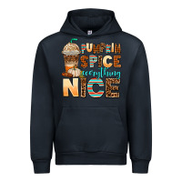 Navy pumpkin spice everything nice Urban Hoodie - AdoDesignShop