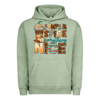 Pigment Oil Green pumpkin spice everything nice Urban Hoodie - AdoDesignShop