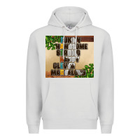 Dove Grey fathers day Premium Hoodie - AdoDesignShop