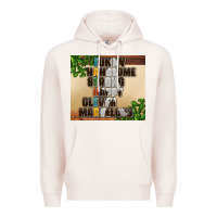 Pale Pink fathers day Premium Hoodie - AdoDesignShop