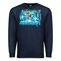 Navy cozy season winter Premium Sweatshirt - Zillion Design Studio