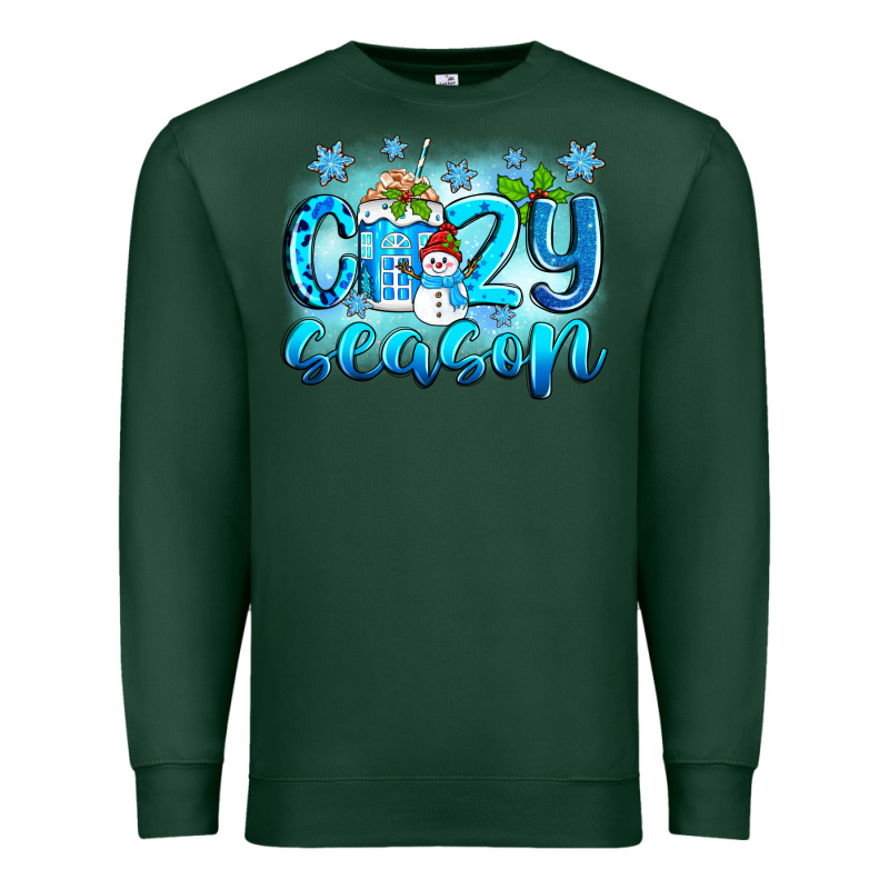 Cozy Season Winter Premium Sweatshirt by Zillion Design Studio | Teevron