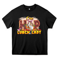 Black One hip lunch lady Easter Day Heavy Core Tee - LillyAllenDesigns