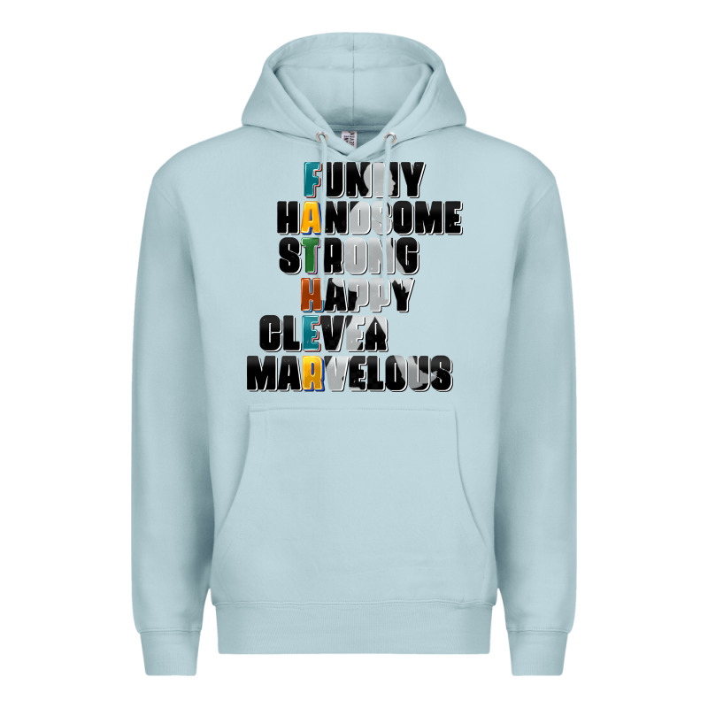 Father Words Premium Hoodie by AdoDesignShop | Teevron