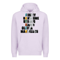 Lilac father words Premium Hoodie - AdoDesignShop