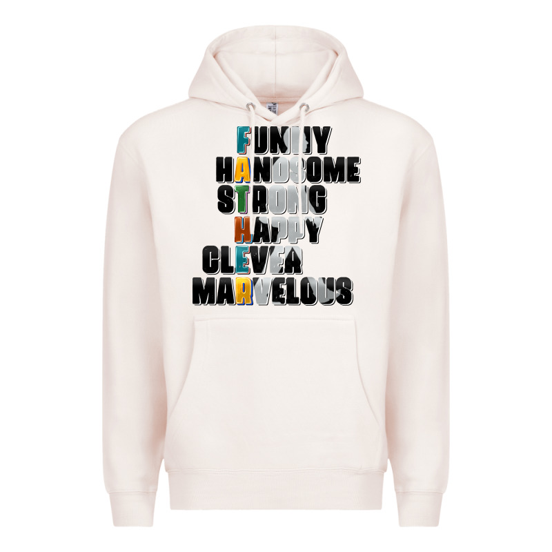 Father Words Premium Hoodie by AdoDesignShop | Teevron
