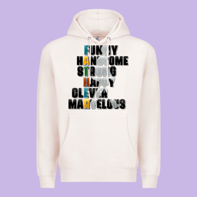 Father Words Premium Hoodie Designed By Adodesignshop