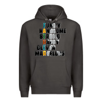 Smoke father words Premium Hoodie - AdoDesignShop