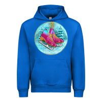 Cobalt ice skate christmas ornament Urban Hoodie - BundleAndBundleShop