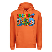 Carrot ausome autism dad Premium Hoodie - AdoDesignShop