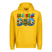 Lemon ausome autism dad Premium Hoodie - AdoDesignShop