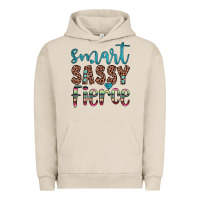 Pigment French Oak smart  sassy fierce Urban Hoodie - JahusDesignShop