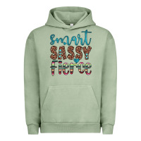Pigment Oil Green smart  sassy fierce Urban Hoodie - JahusDesignShop
