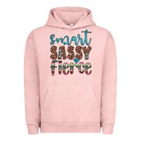 Pigment Salmon smart  sassy fierce Urban Hoodie - JahusDesignShop