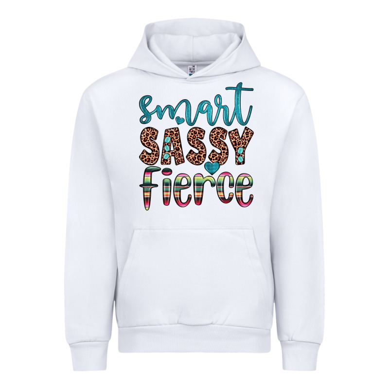 Smart  Sassy Fierce Urban Hoodie by JahusDesignShop | Teevron