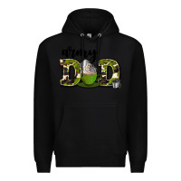 Black army dad Premium Hoodie - AdoDesignShop