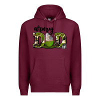 Burgundy army dad Premium Hoodie - AdoDesignShop