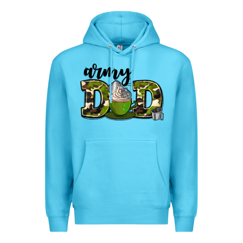 Army Dad Premium Hoodie by AdoDesignShop | Teevron