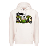 Pale Pink army dad Premium Hoodie - AdoDesignShop