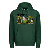 Sports Green army dad Premium Hoodie - AdoDesignShop