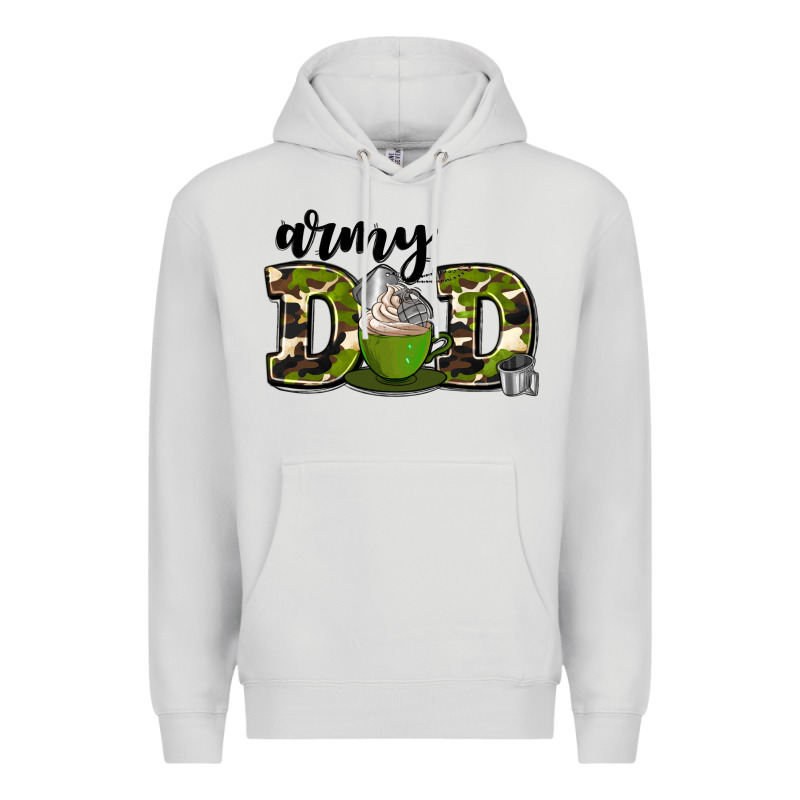 Army Dad Premium Hoodie by AdoDesignShop | Teevron