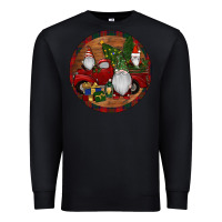 Black Gnome Truck Christmas Premium Sweatshirt - RanaPortraitStore
