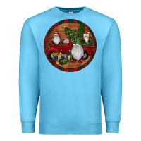 Ocean Blue Gnome Truck Christmas Premium Sweatshirt - RanaPortraitStore