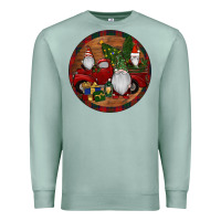 Seafoam Gnome Truck Christmas Premium Sweatshirt - RanaPortraitStore