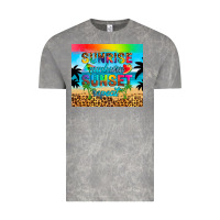 Cloud Rock sunrise sunburn sunset repeat Vintage Tee - Artiststas