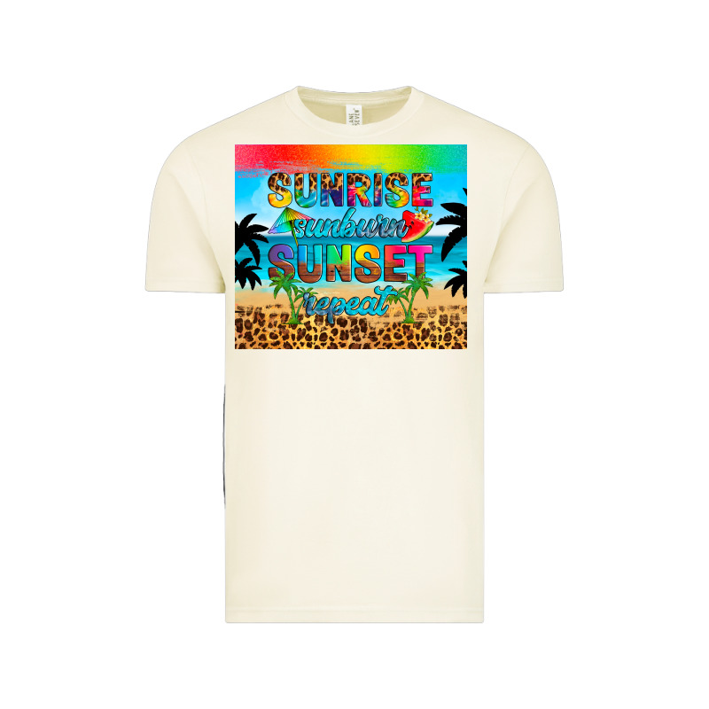 Sunrise Sunburn Sunset Repeat Vintage Tee by Artiststas | Teevron