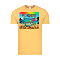 Vintage Mustard sunrise sunburn sunset repeat Vintage Tee - Artiststas