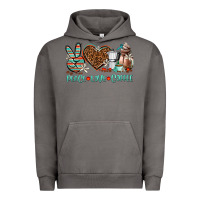 Pigment Tornado peace love coffee Urban Hoodie - AdoDesignShop