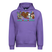 Tulip peace love coffee Urban Hoodie - AdoDesignShop