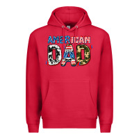 Cardinal American dad Premium Hoodie - AdoDesignShop