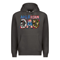 Smoke American dad Premium Hoodie - AdoDesignShop
