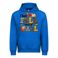 Cobalt i love fall most of all Urban Hoodie - AdoDesignShop