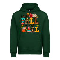 Forest Green i love fall most of all Urban Hoodie - AdoDesignShop