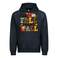 Navy i love fall most of all Urban Hoodie - AdoDesignShop