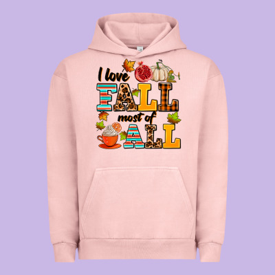 I Love Fall Most Of All Urban Hoodie Designed By Adodesignshop
