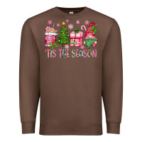 Chestnut pink christmas 'tis the season gnome Premium Sweatshirt - Zillion Design Studio