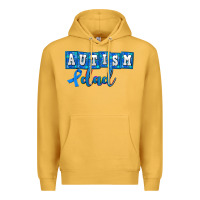 Mustard autism dad Premium Hoodie - AdoDesignShop