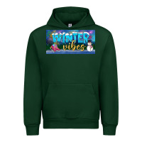 Forest Green winter vibes license plate Urban Hoodie - BundleAndBundleShop