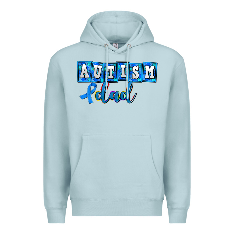 Autism Dad Premium Hoodie by AdoDesignShop | Teevron