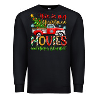 Black this is my christmas movies watching blanket Premium Sweatshirt - Zillion Design Studio