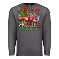 Charcoal Heather this is my christmas movies watching blanket Premium Sweatshirt - Zillion Design Studio