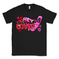 Black hey lover flip phone Classic Tee - FaDigitalArtStudio