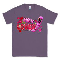 Lavender hey lover flip phone Classic Tee - FaDigitalArtStudio