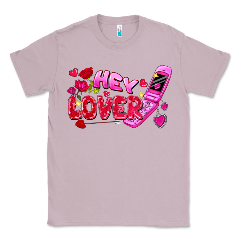 Hey Lover Flip Phone Classic Tee by FaDigitalArtStudio | Teevron