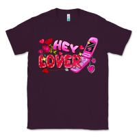 Plum hey lover flip phone Classic Tee - FaDigitalArtStudio
